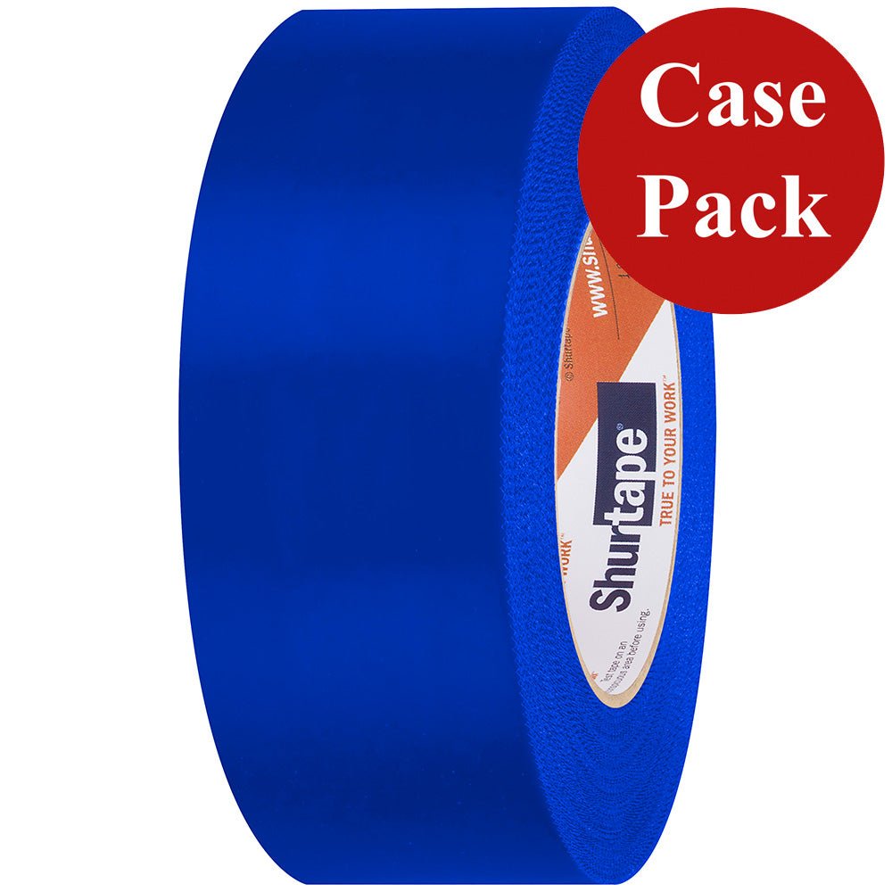 Shurtape UV - Resistant Marine Heat Shrink Tape - 48MM x 55M Roll - Serrated Edge Blue *Case of 24 Rolls* [105732C] - Houseboatparts.com