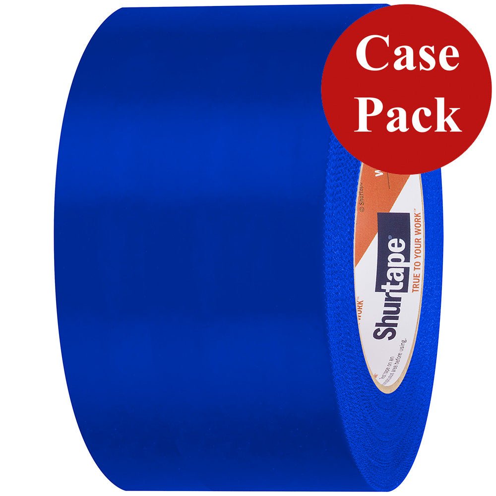 Shurtape UV - Resistant Marine Heat Shrink Tape - 72MM x 55M Roll - Serrated Edge Blue *Case of 16 Rolls* [105742C] - Houseboatparts.com