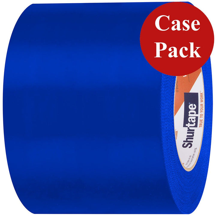 Shurtape UV - Resistant Marine Heat Shrink Tape - 96MM x 55M Roll - Serrated Edge Blue *Case of 12 Rolls* [105743C] - Houseboatparts.com