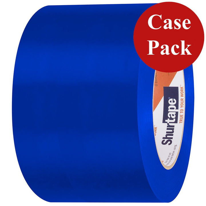 Shurtape UV - Resistant Marine Hull Preservation Tape - 72MM - 33M Roll - Straight Edge Blue *Case of 16 Rolls* [105748C] - Houseboatparts.com