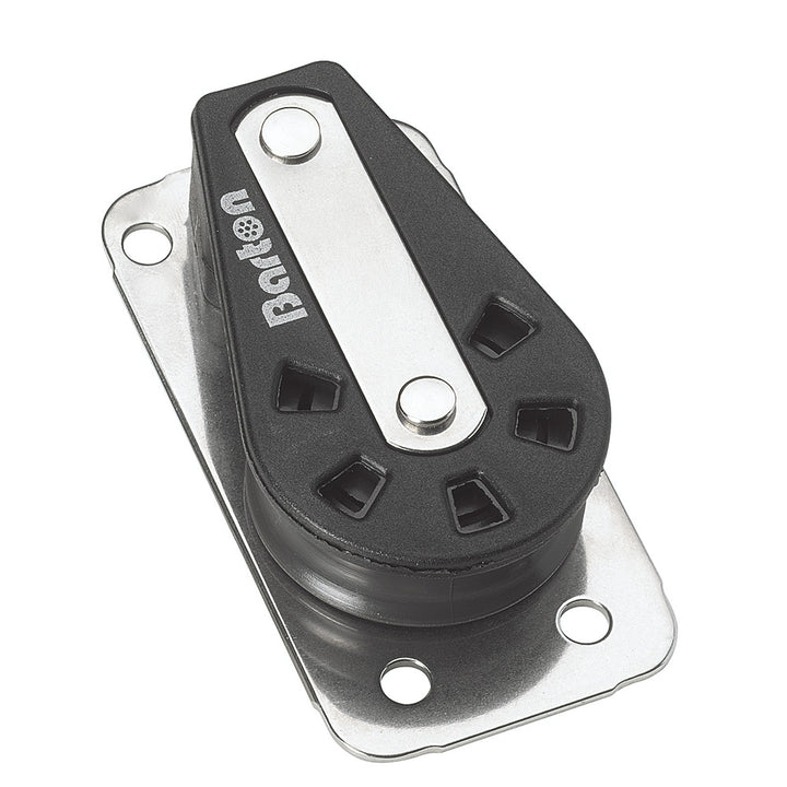 Barton Marine Size 3 45mm Plain Bearing Pulley Block Cheek Block [N03160] - Houseboatparts.com
