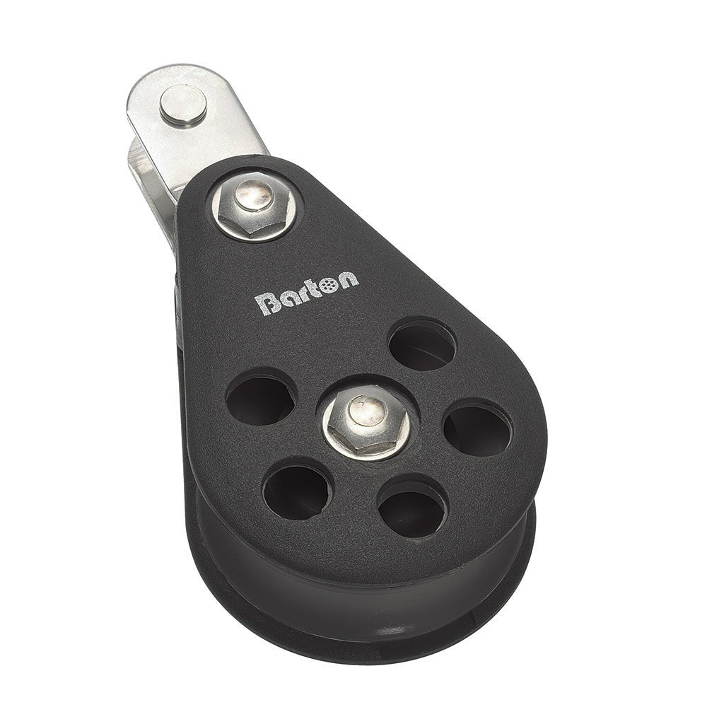 Barton Marine Size 5 54mm Plain Bearing Pulley Block Single Double Tang [N05090] - Houseboatparts.com