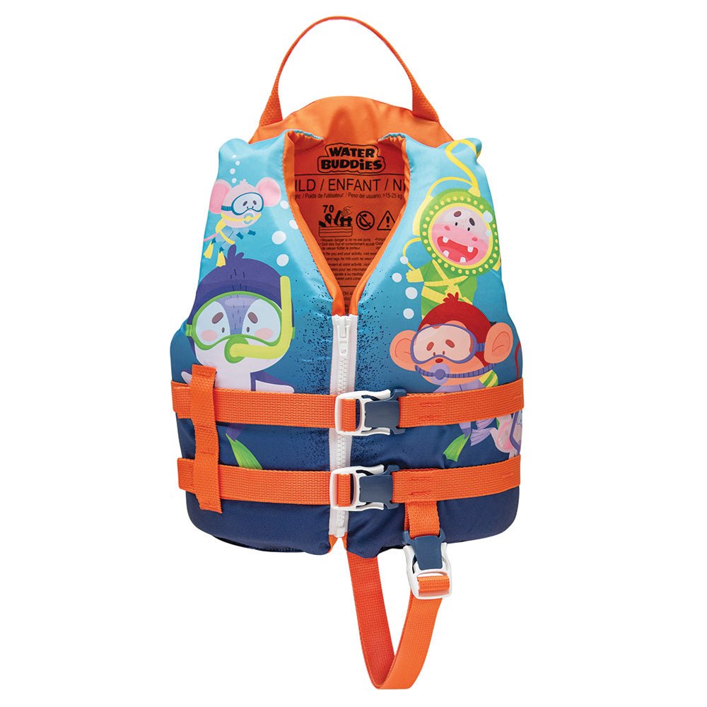 Full Throttle Child Water Buddies Life Vest - Shark - 30 - 50lbs Type III [104300 - 500 - 001 - 25] - Houseboatparts.com