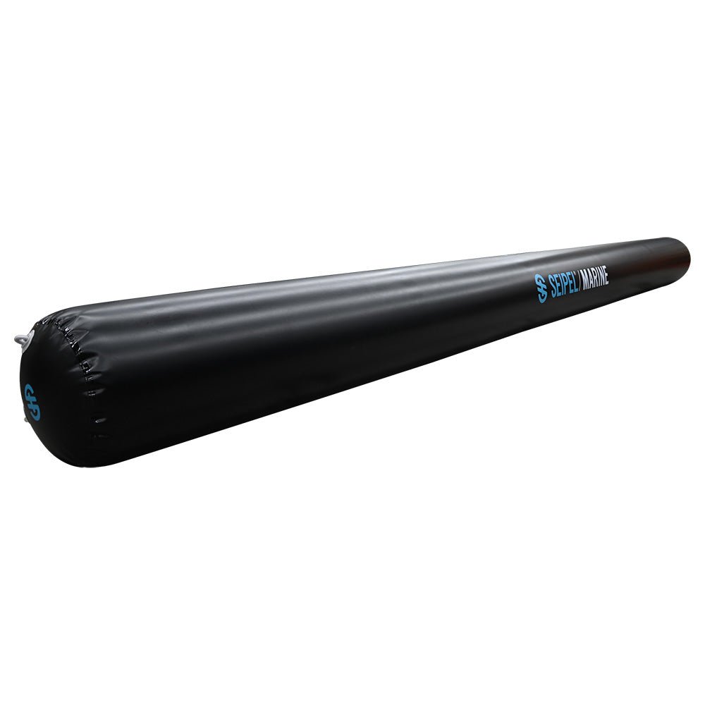 Seipel Marine 20' Inflatable Boat Bumper - Black [M4020 - BLACK] - Houseboatparts.com