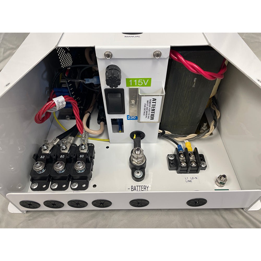 Sentry Marine Battery Charger 115/230V Input 12VDC - 60A - 3 - Bank [SFR1260/3X] - Houseboatparts.com