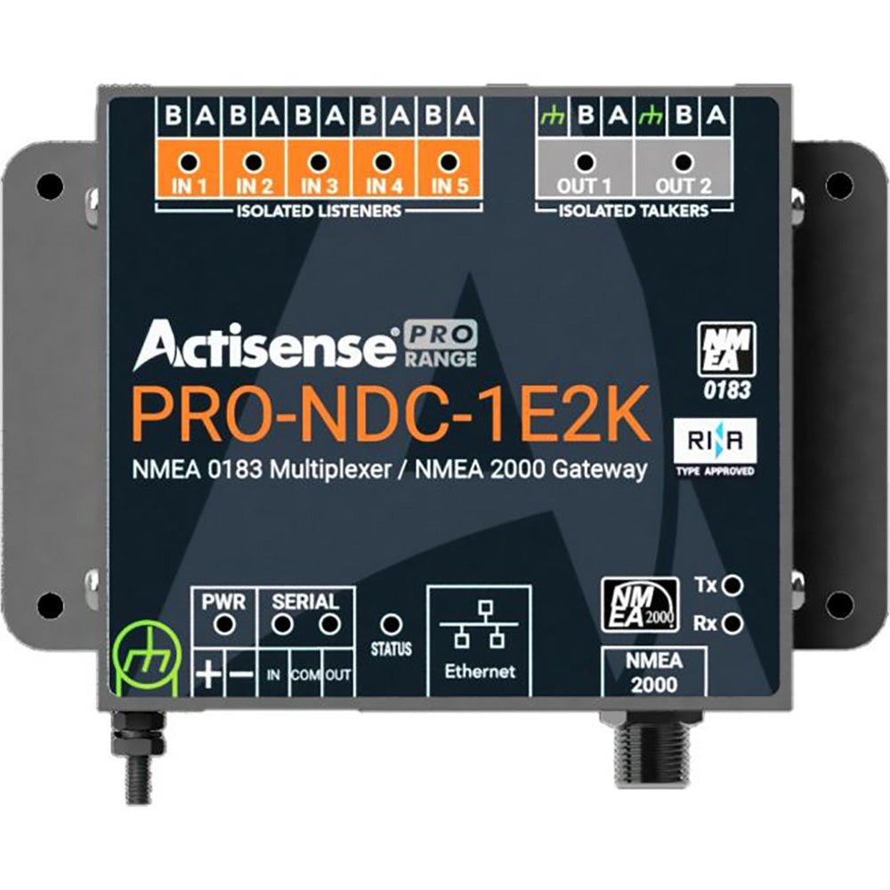 Actisense Intelligent Type Approved NMEA 0183 Multiplexer/NMEA 2000 Gateway [PRO - NDC - 1E2K] - Houseboatparts.com