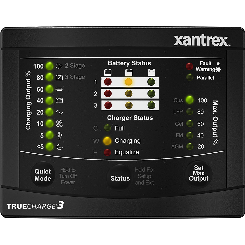 Xantrex TRUEcharge3 Remote Panel [808 - 8040 - 10] - Houseboatparts.com