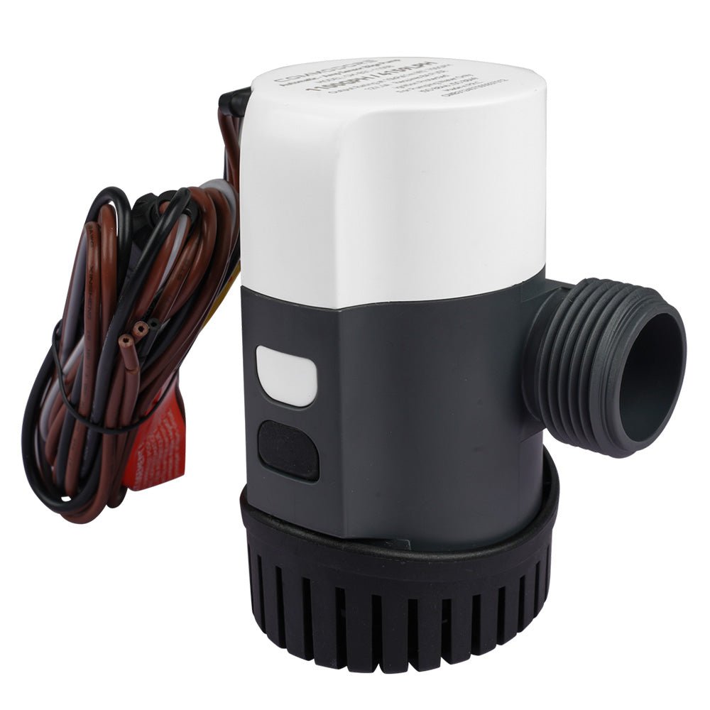 Commodore 1100 GPH Non - Automatic Bilge Pump - 12V [CM - A31 - 1100B] - Houseboatparts.com