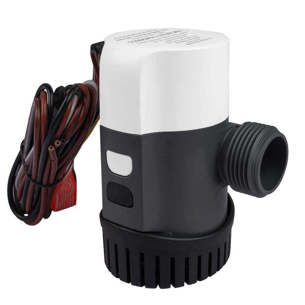 Commodore 1100 GPH Automatic AMP Sensor Bilge Pump - 12V [CM - B31 - 1100B] - Houseboatparts.com