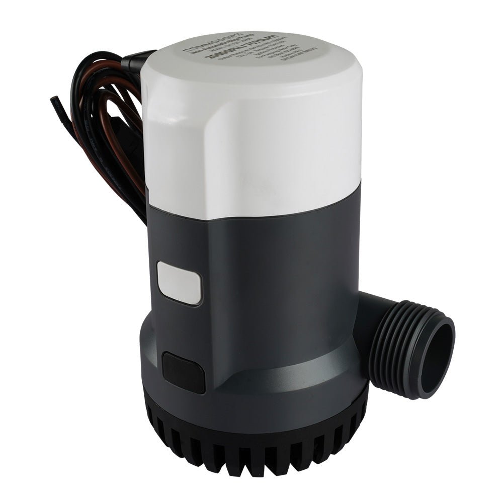 Commodore 2000 GPH Automatic AMP Sensor Bilge Pump - 12V [CM - B31 - 2000B] - Houseboatparts.com
