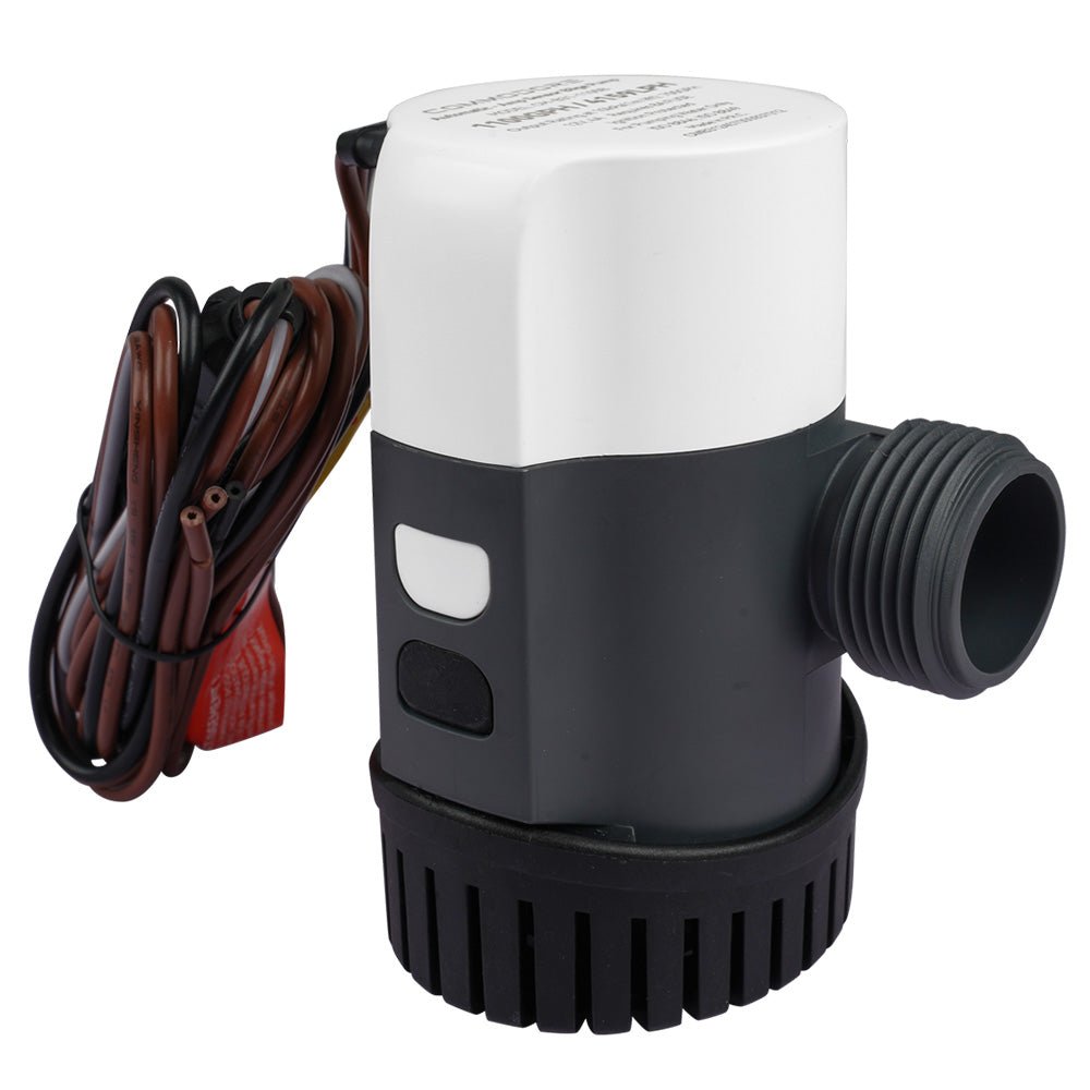 Commodore 2000 GPH Automatic AMP Sensor Bilge Pump - 24V [CM - B31 - 2000B - 24V] - Houseboatparts.com