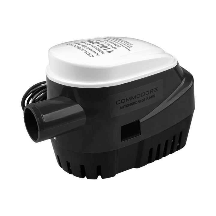 Commodore 1100 GPH 60 Series Automatic Bilge Pump - 12V [CM - 60 - 1100B] - Houseboatparts.com