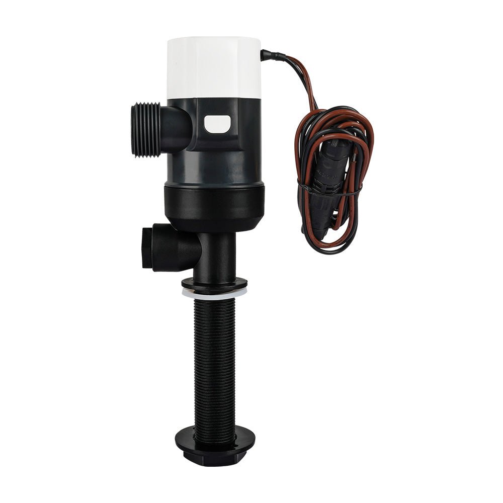 Commodore 1100 GPH Vertical Livewell Pump - Long - 12V [CM - C31 - 1100L] - Houseboatparts.com