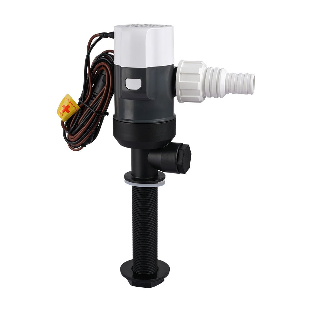 Commodore 1100 GPH Vertical Livewell Pump - Long - 12V [CM - C31 - 1100L] - Houseboatparts.com