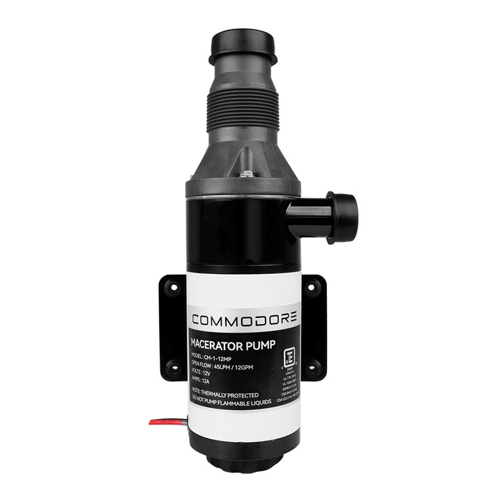 Commodore 12 GPM Macerator Pump - 12V [CM - 1 - 12MP] - Houseboatparts.com