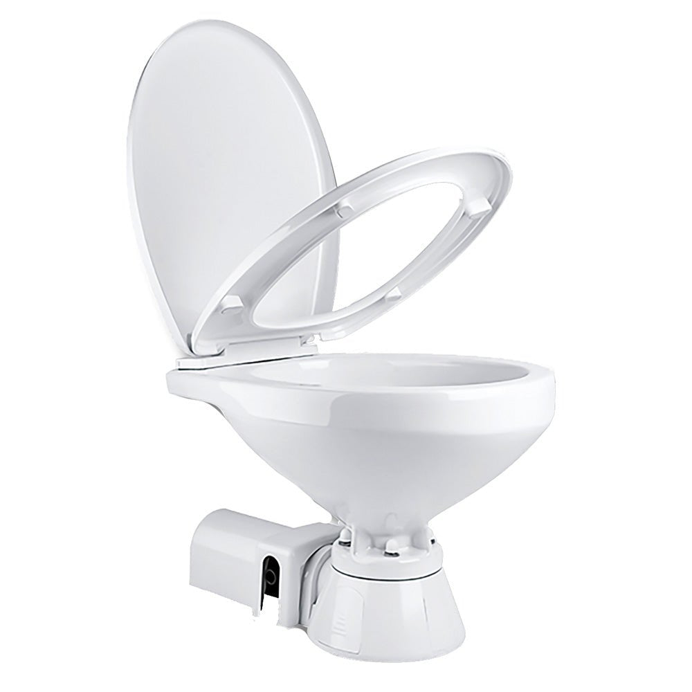 Commodore Electric Marine Toilet - Rear Macerator - Regular Size [CM1RMT] - Houseboatparts.com