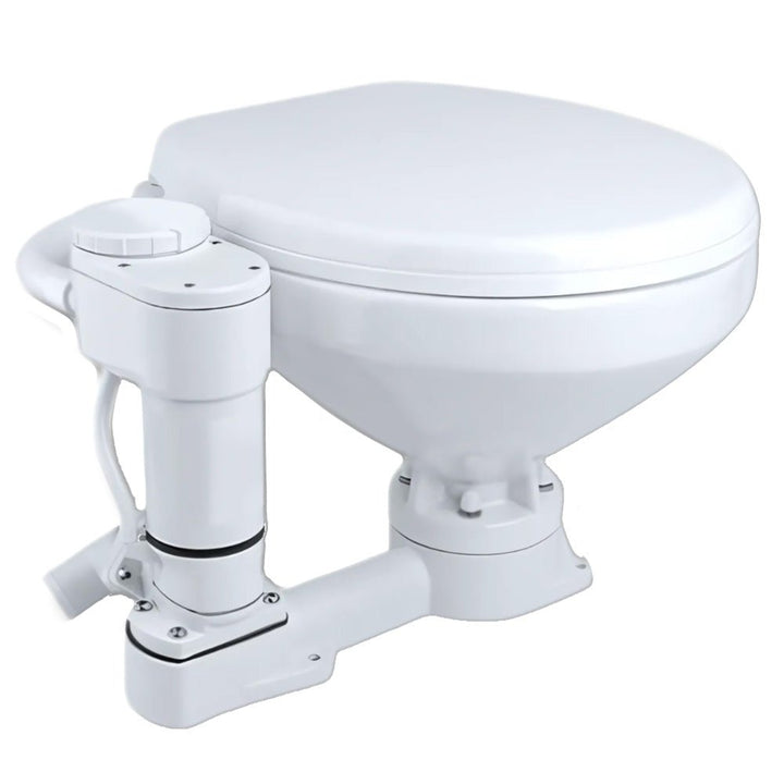 Commodore Electric Marine Toilet - Twist Flush - Regular Size [CM2RMT] - Houseboatparts.com
