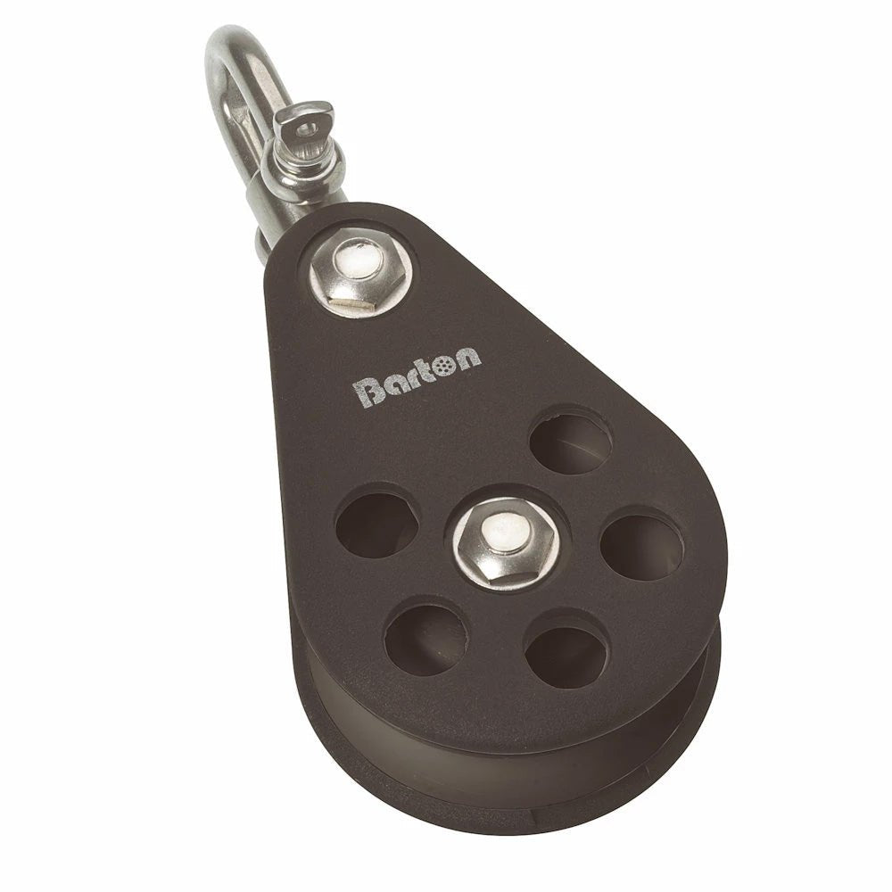 Barton Size 5 54mm Plain Bearing Pulley Block Single Block Swivel [N05130] - Houseboatparts.com