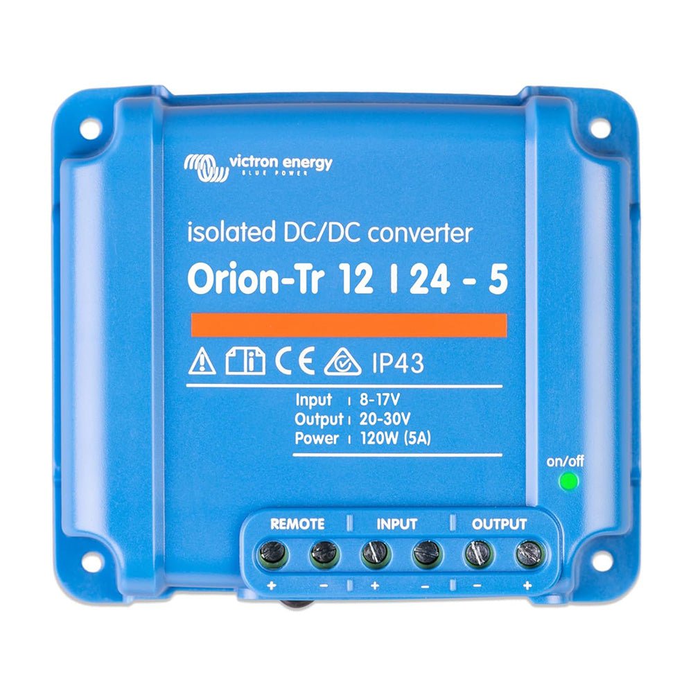 Victron Orion - Tr Smart 12/24 - 5A 120W Isolated DC - DC Converter [ORI122410110] - Houseboatparts.com