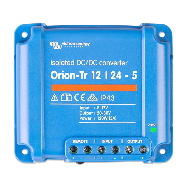 Victron Orion - Tr Smart 12/24 - 5A 120W Isolated DC - DC Converter [ORI122410110] - Houseboatparts.com