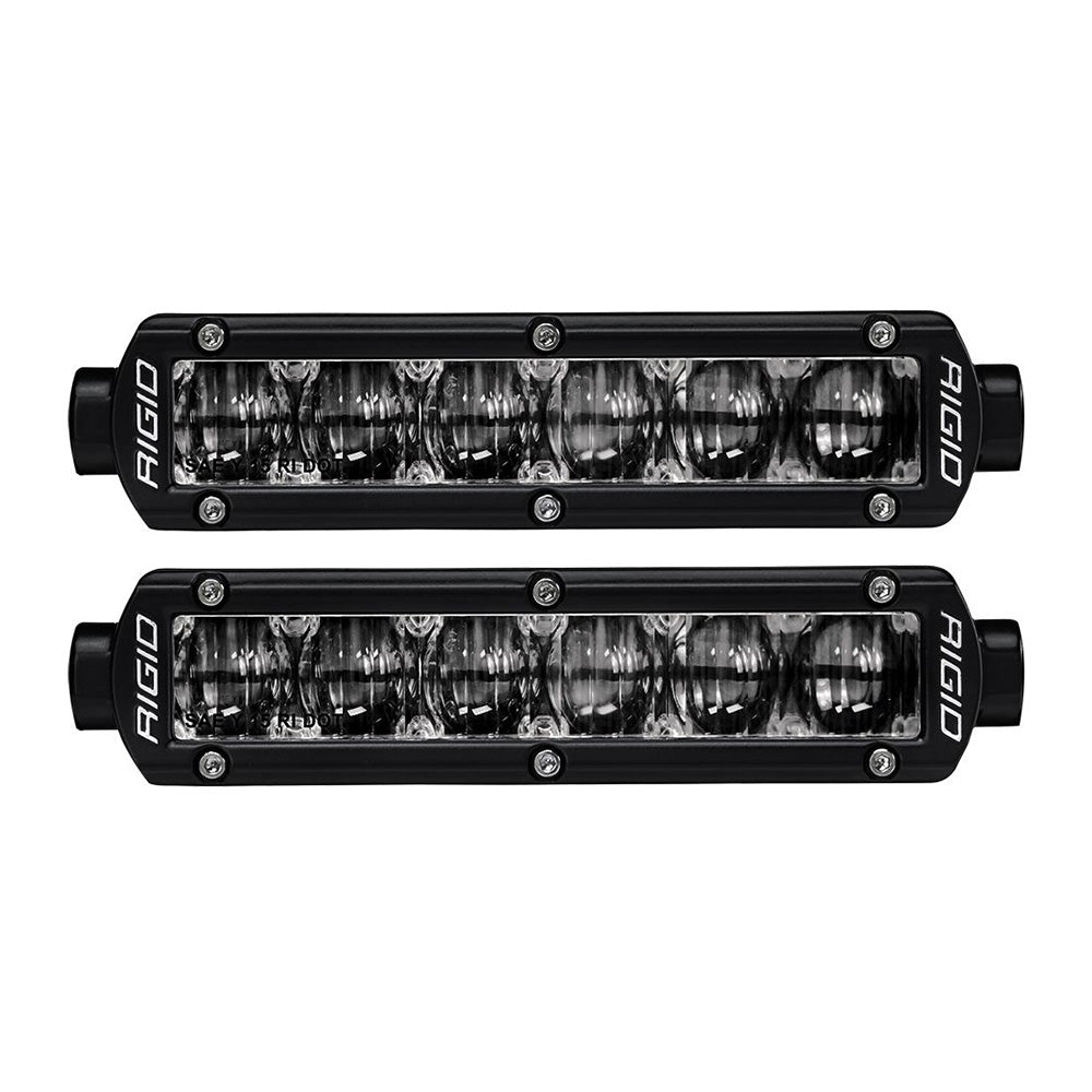 RIGID Industries SR - Series 6" SAE Fog Light - Compliant Pair [906703] - Houseboatparts.com