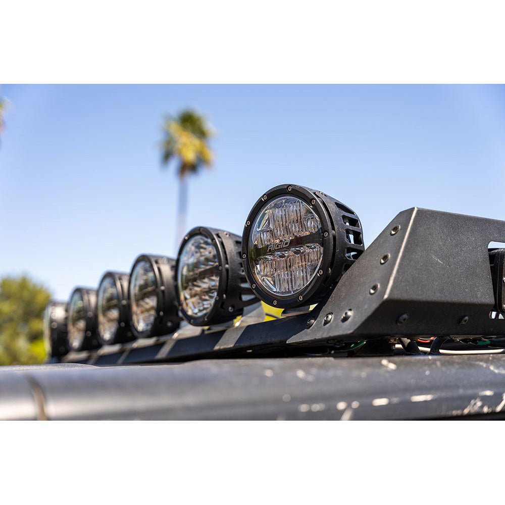 RIGID Industries 360 - Series RGBW 6" Offroad Lamp Drive Beam w/RGBW Backlight Pods - Set of 2 [36411] - Houseboatparts.com