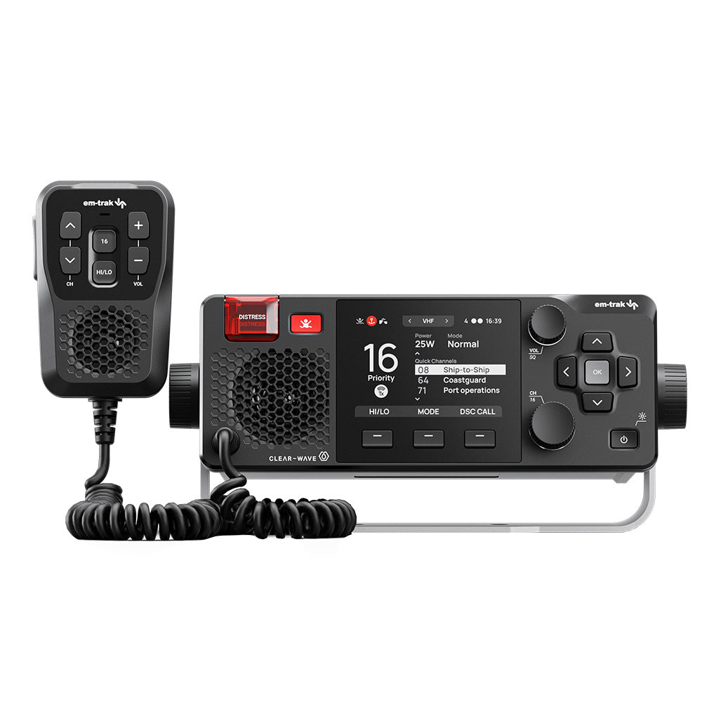 em - trak X100 VHF w/Class B AIS [431 - 0001] - Houseboatparts.com
