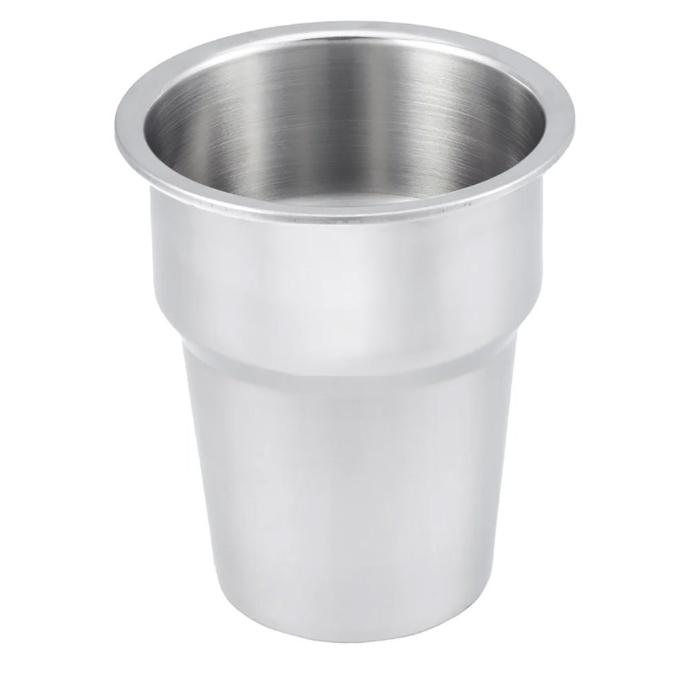 Whitecap Extra Large Stainless Steel Flush Cupholder [S - 3507C] - Houseboatparts.com