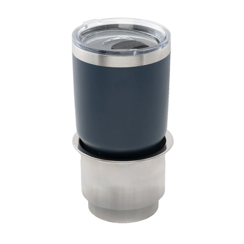 Whitecap Large Stainless Steel Cupholder (Fits YETI) [S - 3504C] - Houseboatparts.com