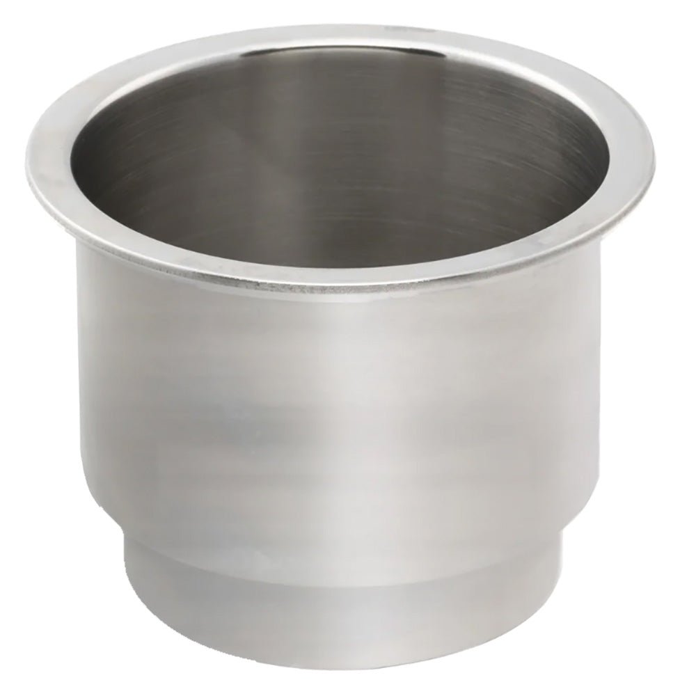 Whitecap Large Stainless Steel Cupholder (Fits YETI) [S - 3504C] - Houseboatparts.com
