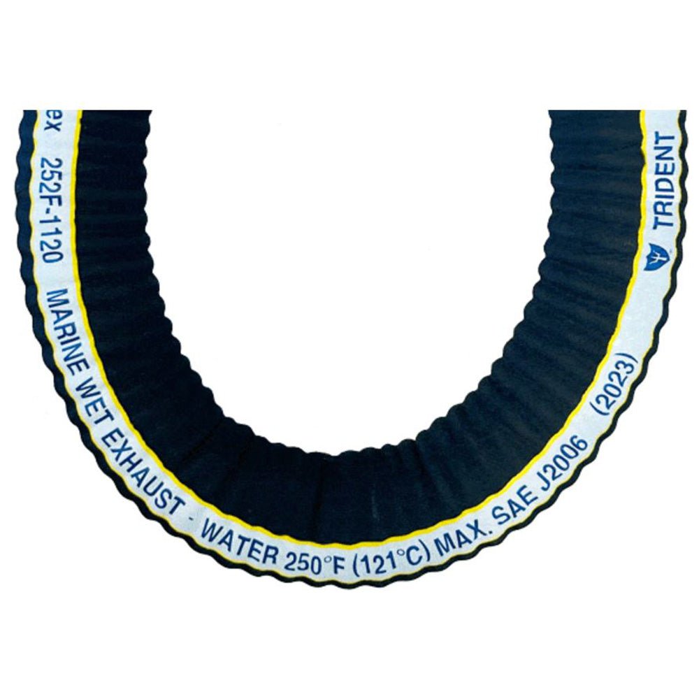 Trident Marine 2" Extra - Flex Corrugated Marine Wet Exhaust Hose - Sold by the Foot [252F - 2006 - FT] - Houseboatparts.com