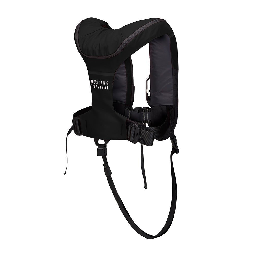 Mustang Atlas 190 DLX Open Ocean Inflatable PFD - Black [MD3195E1 - 13 - 0] - Houseboatparts.com