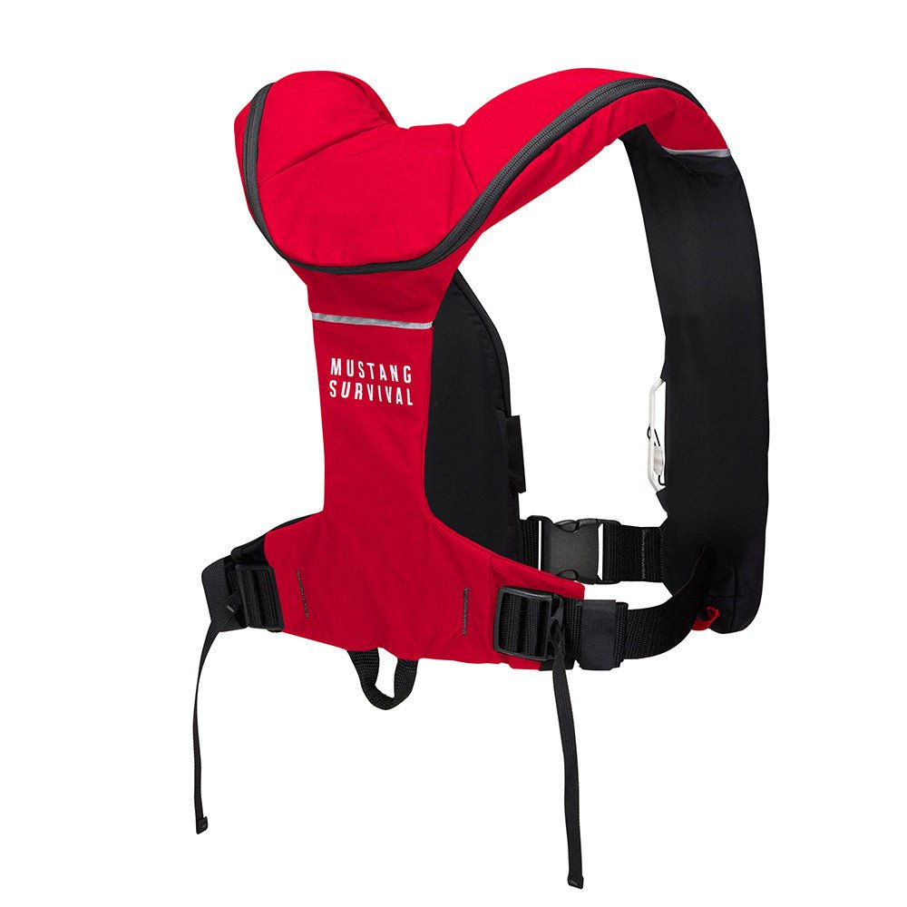 Mustang Elite 190 Offshore Inflatable PFD - Red/Black [MD3170 - 123 - 0] - Houseboatparts.com