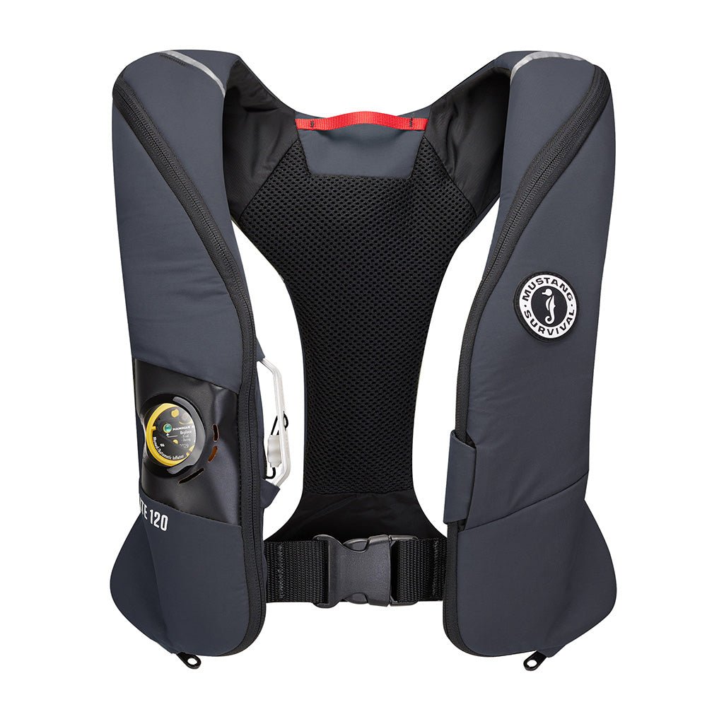 Mustang Elite 120 Coastal Inflatable PFD - Admiral Grey [MD5170 - 191 - 0] - Houseboatparts.com