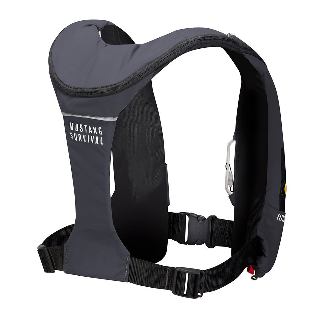 Mustang Elite 120 Coastal Inflatable PFD - Admiral Grey [MD5170 - 191 - 0] - Houseboatparts.com