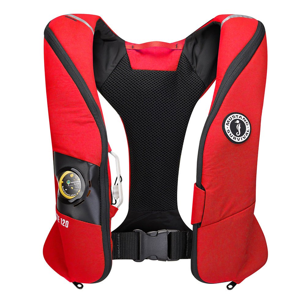 Mustang Elite 120 Coastal Inflatable PFD - Red [MD5170 - 4 - 0] - Houseboatparts.com