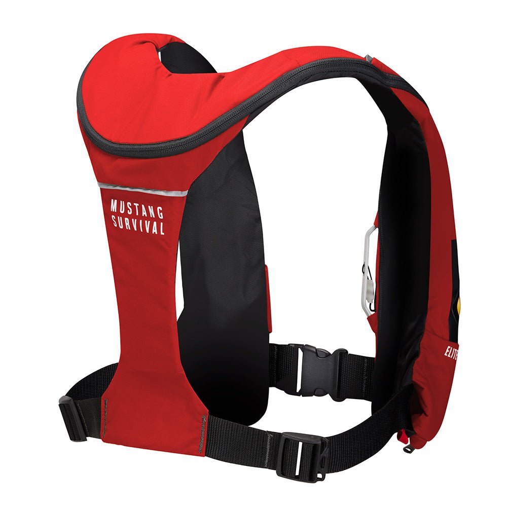 Mustang Elite 120 Coastal Inflatable PFD - Red [MD5170 - 4 - 0] - Houseboatparts.com