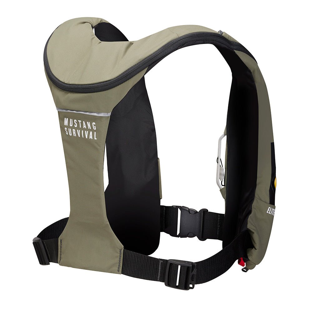 Mustang Elite 120 Coastal Inflatable PFD - Everglade Green [MD5170 - 292 - 0] - Houseboatparts.com