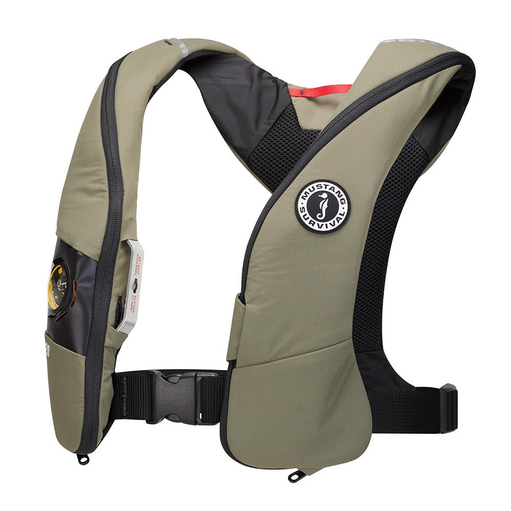 Mustang Elite 120 Coastal Inflatable PFD - Everglade Green [MD5170 - 292 - 0] - Houseboatparts.com