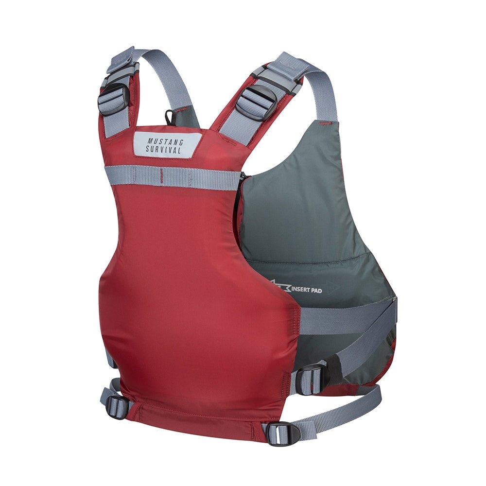 Mustang Women's Destiny Foam Vest - L/XL - Merlot [MV705002 - 860 - L/XL] - Houseboatparts.com
