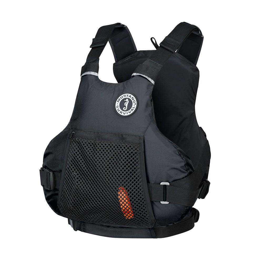 Mustang Vibe Foam Pull - Over Life Vest - L/XL - Black [MV706002 - 13 - L/XL] - Houseboatparts.com