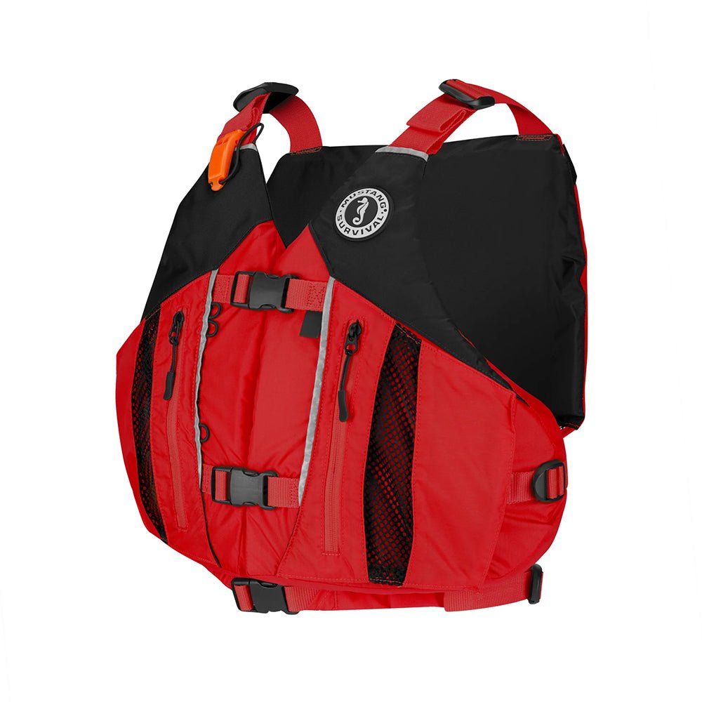 Mustang Solaris Foam Life Vest - XS/S - Red/Black [MV807002 - 123 - XS/S] - Houseboatparts.com