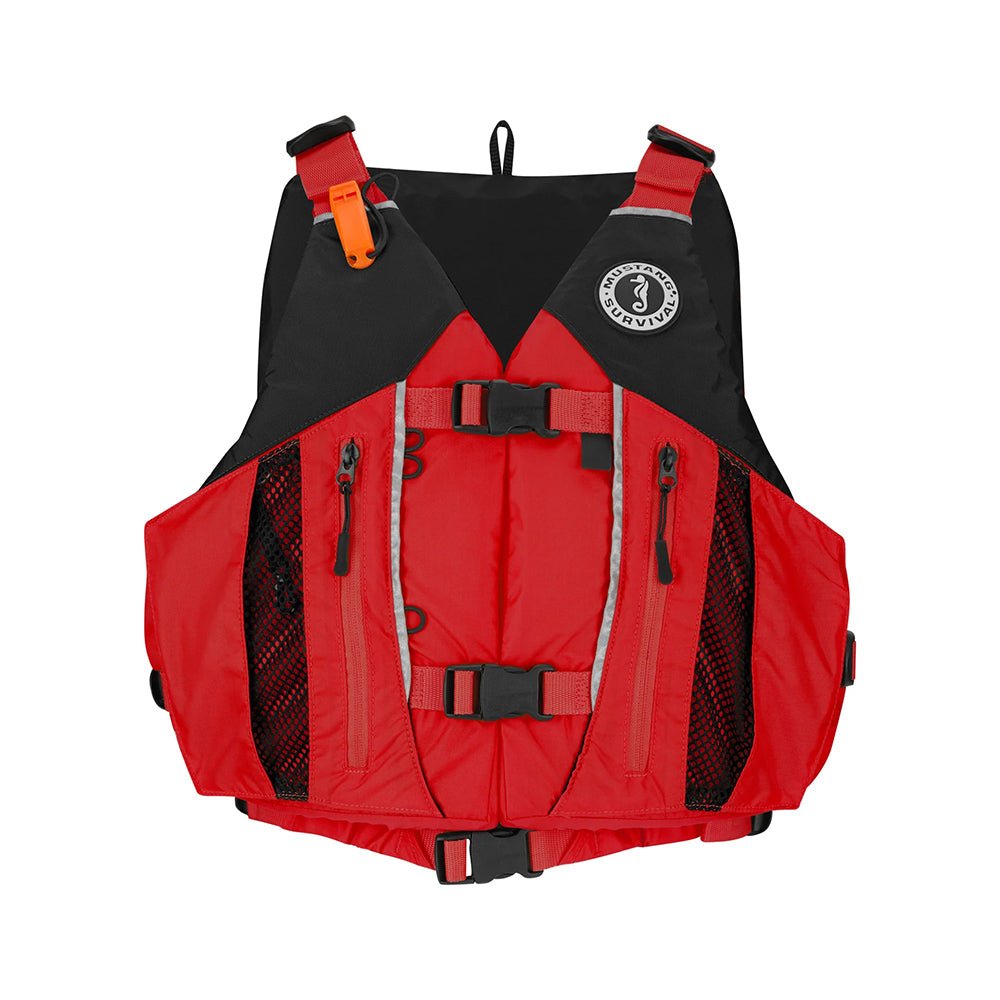 Mustang Solaris Foam Life Vest - XL/XXL - Red/Black [MV807002 - 123 - XL/XXL] - Houseboatparts.com