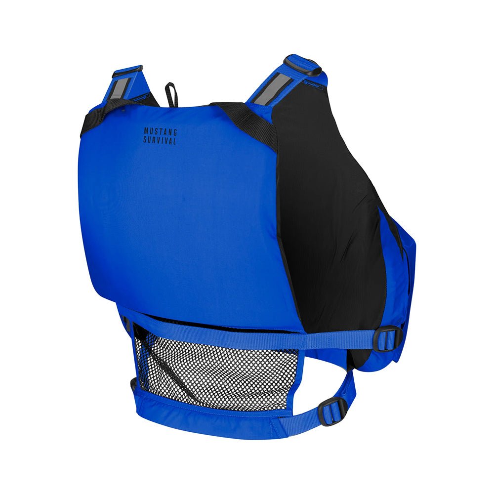 Mustang Solaris Foam Life Vest - M/L - Blue/Black [MV807002 - 863 - M/L] - Houseboatparts.com