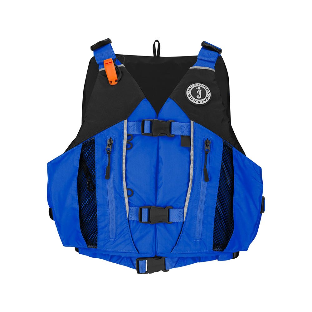 Mustang Solaris Foam Life Vest - XL/XXL - Blue/Black [MV807002 - 863 - XL/XXL] - Houseboatparts.com