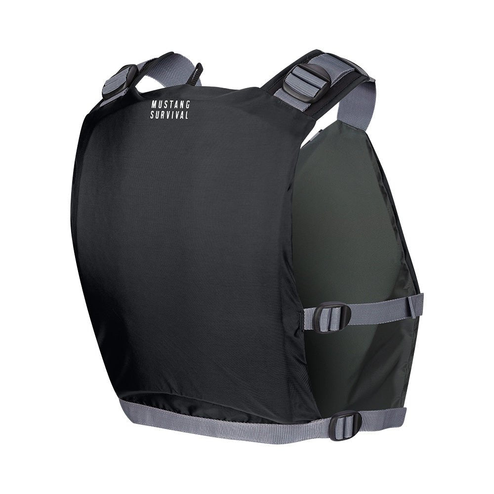 Mustang APF Foam Vest - Universal - Black/Grey [MV411102 - 806 - 0] - Houseboatparts.com