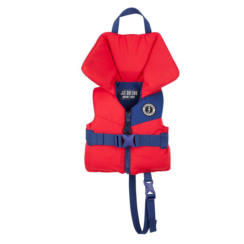 Mustang Lil' Legends Infant Foam Vest - Red/Navy [MV3251 - 57 - 0] - Houseboatparts.com