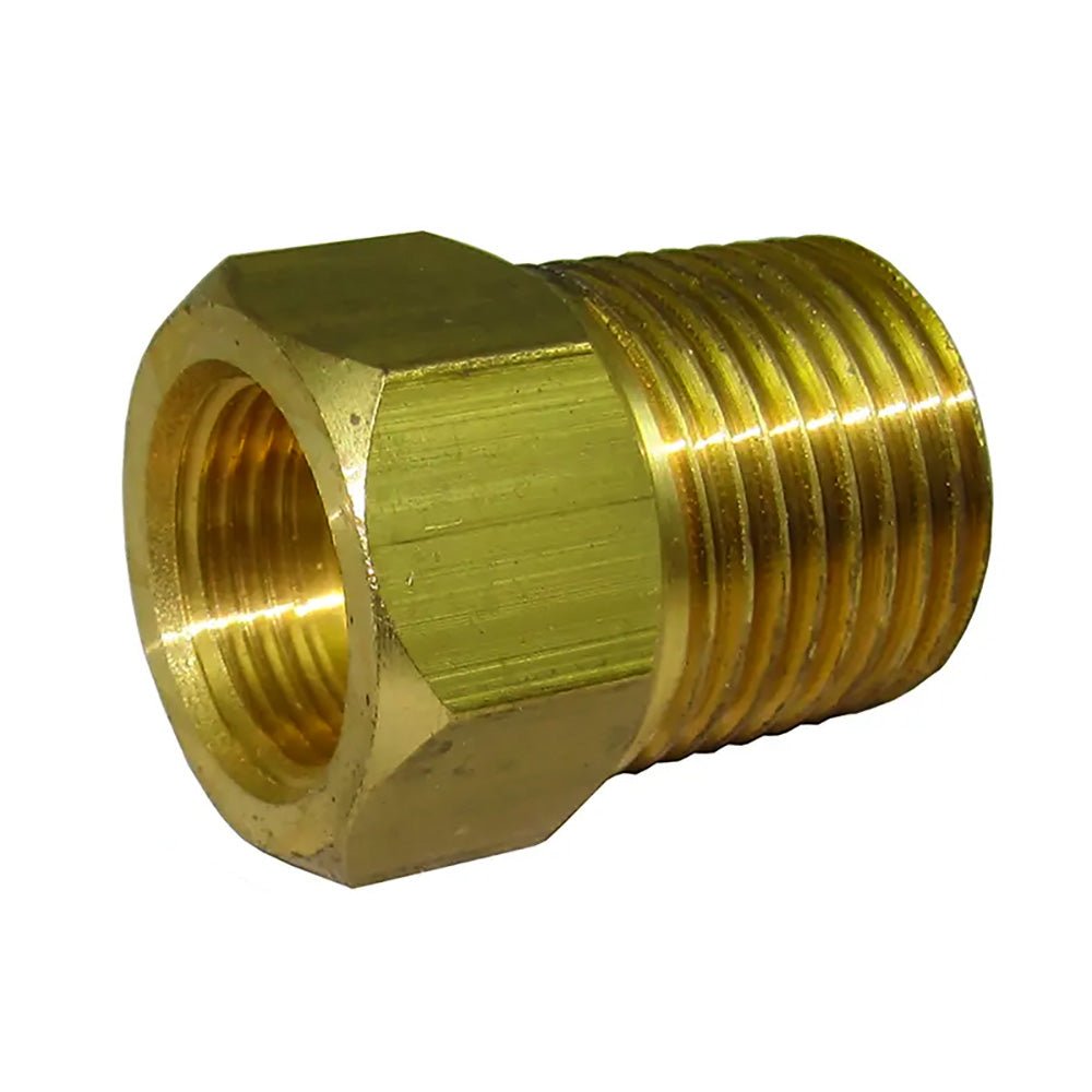 Scandvik 3/8" BSP x 1/2" NPT - Brass [10002] - Houseboatparts.com