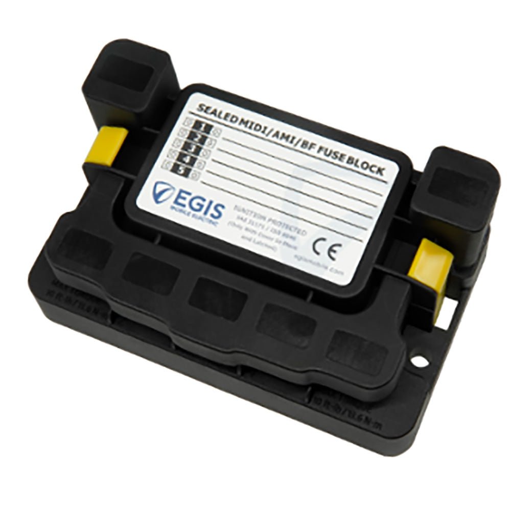 Egis MIDI 5x Fuse Block w/Sealed Cover [3908] - Houseboatparts.com