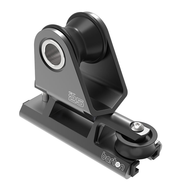 Barton 25mm Towable Genoa Car 2:1 Purchase - Black [25220GTB] - Houseboatparts.com